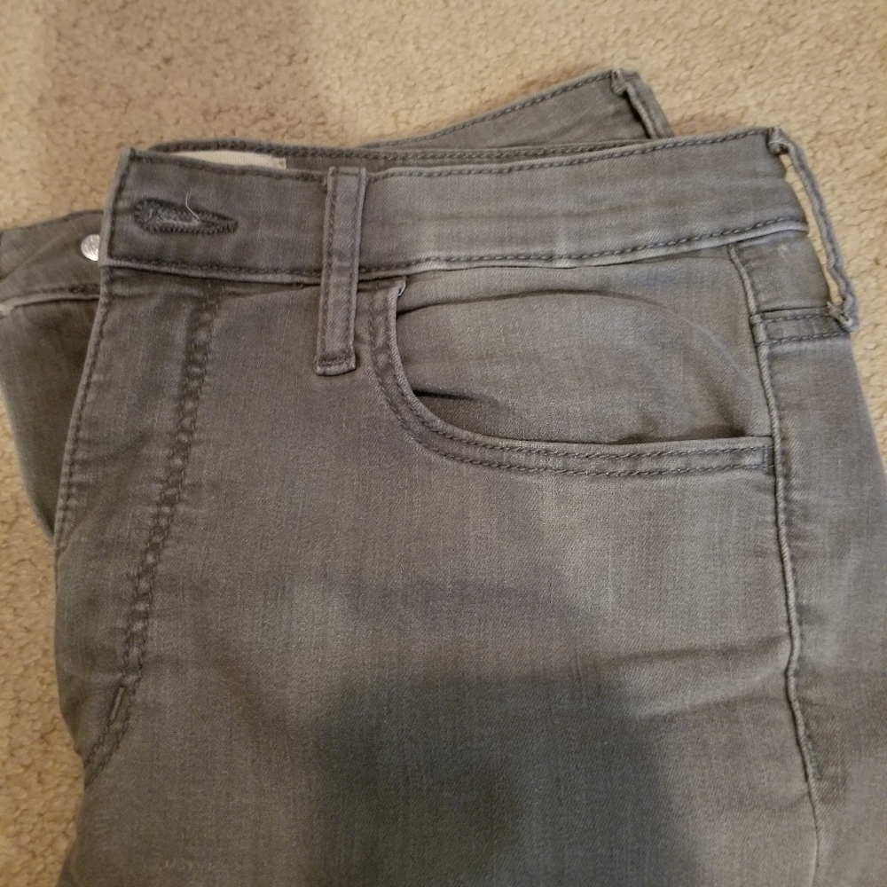 Gray jeans